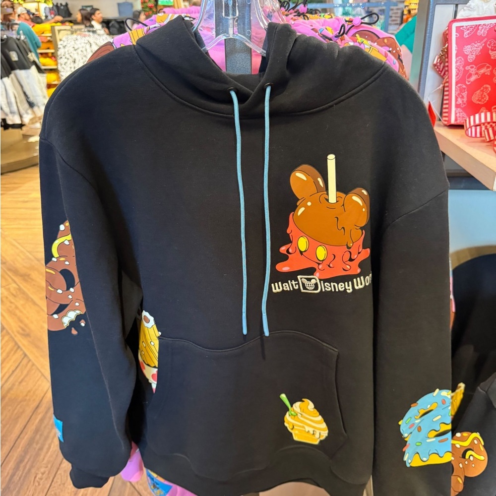 New WDW Disney Eats Hoodie Sz L